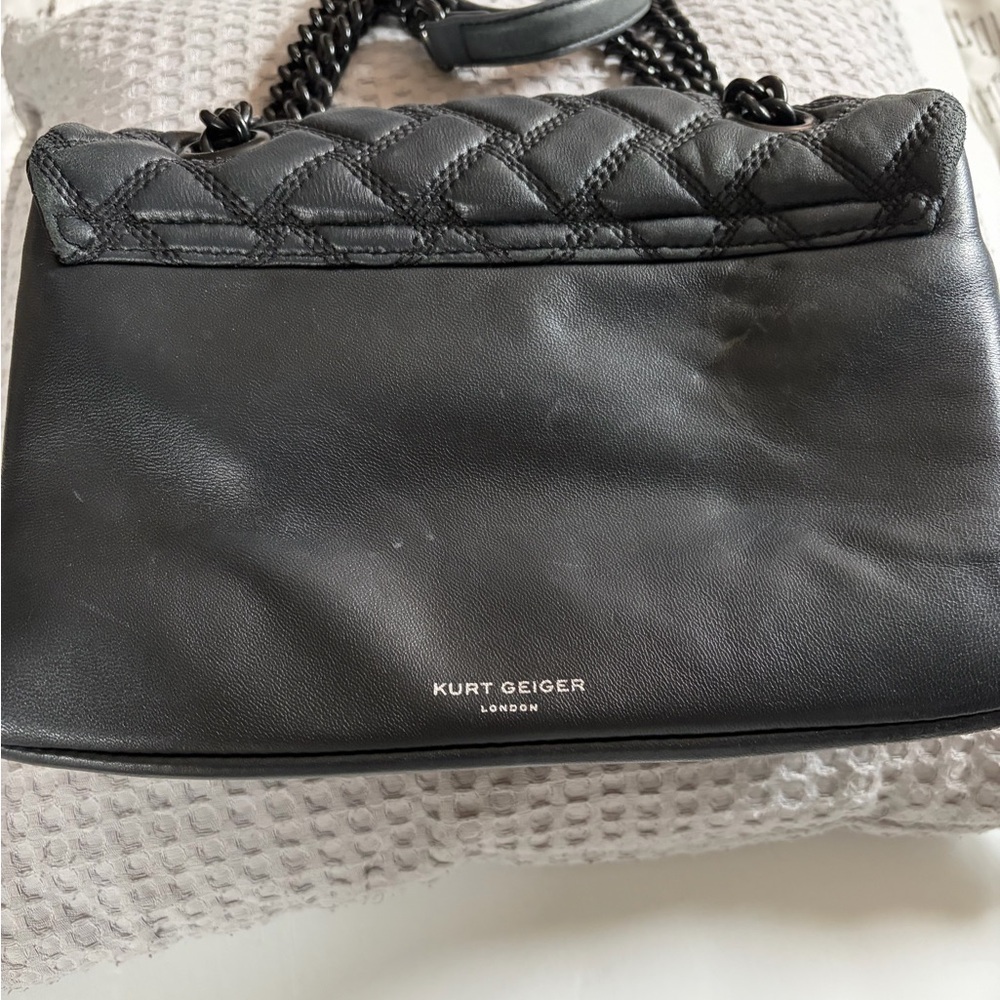 Kurt Geiger London -Black Quilted Women's Bag - Picture 7 of 9